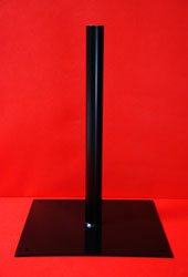 Indoor Outdoor Portable Flag Pole Base Steel Painted Black With Screw Holes Ceremonial Flag Raising Flagpole Kit By Adwareflags.com